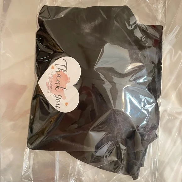 **Never Worn/With Tags** Spaghetti Strap Satin Cocktail Evening Dress Blk|Small - Picture 12 of 12